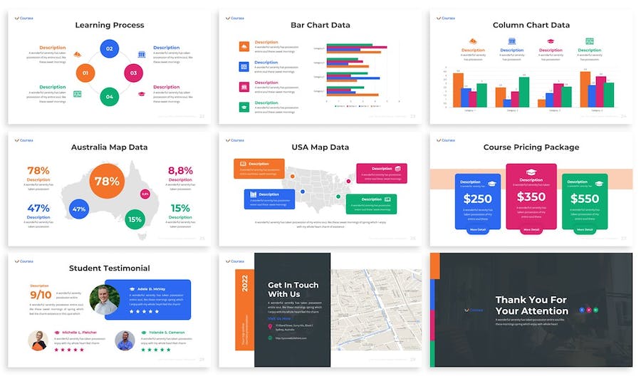 教育教学课程辅导培训PPT模板 - 顶尖PPT