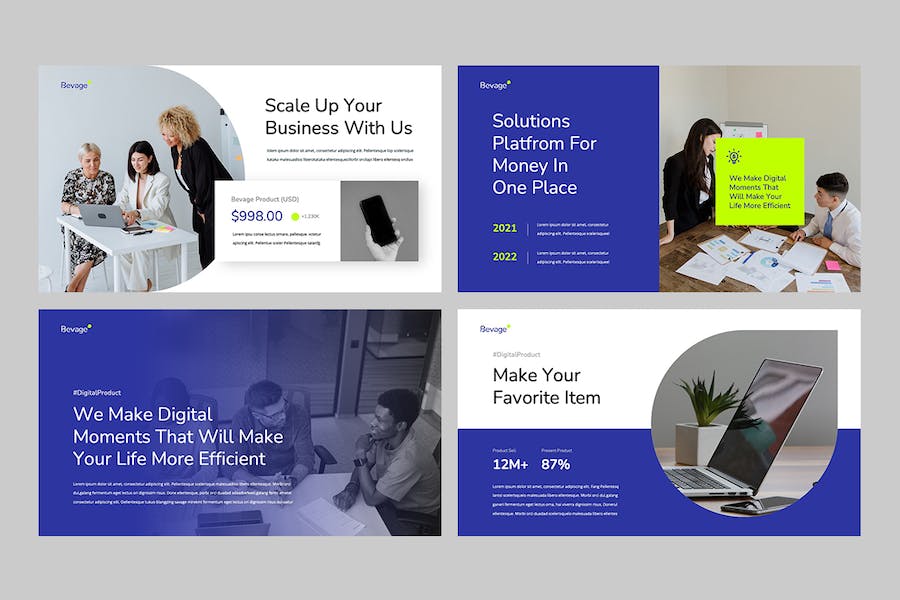 商务市场营销keynote模板 - 顶尖PPT