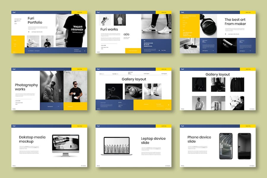 创意商务设计演讲产品推介方案Keynote模板 - 顶尖PPT