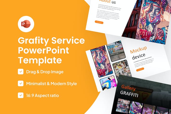 涂鸦设计讲述展示创意推广PPT模板 - 顶尖PPT