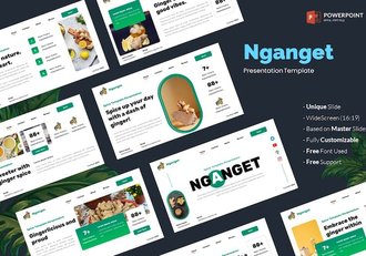 香料食品产品推介宣传营销展示方案PPT模板 - 顶尖PPT