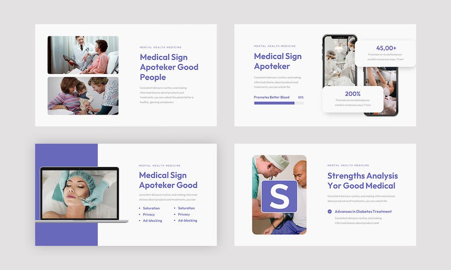 医疗医学研究新冠肺炎检查健康医疗行业PPT模板 - 顶尖PPT