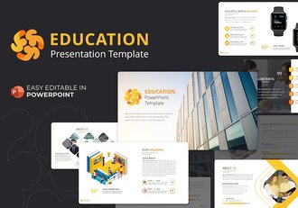 教育培训课程教学专业演示PPT模板 - 顶尖PPT