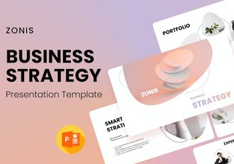 欧美企业战略规划质感PPT模板 - 顶尖PPT