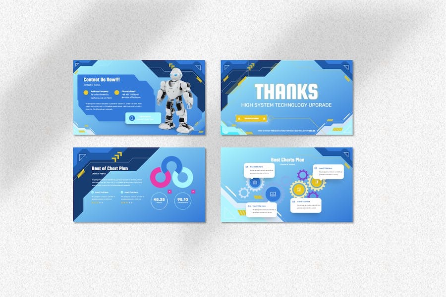 科技产品介绍技术方案演示PPT模板 - 顶尖PPT