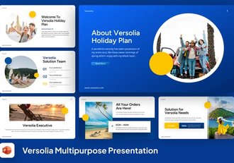 旅游度假行业数据分析PPT模板 - 顶尖PPT