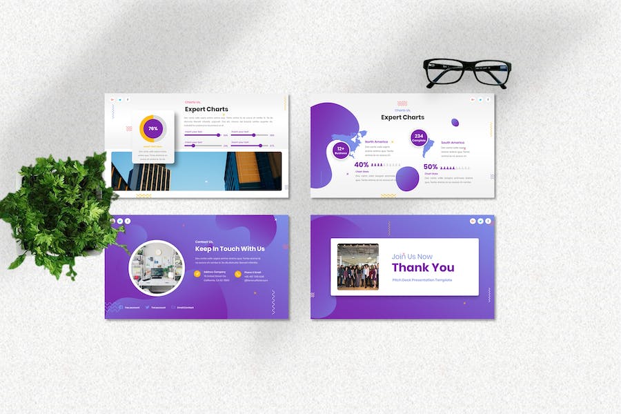 融资项目路演演讲展示Keynote模板 - 顶尖PPT