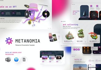 元宇宙技术创新应用Keynote模板 - 顶尖PPT