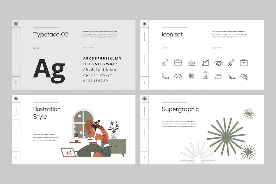 企业品牌视觉识别系统设计指南PPT模板 - 顶尖PPT