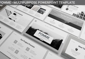 灰色企业介绍商务合作城市介绍展示多用途PPT模板 - 顶尖PPT