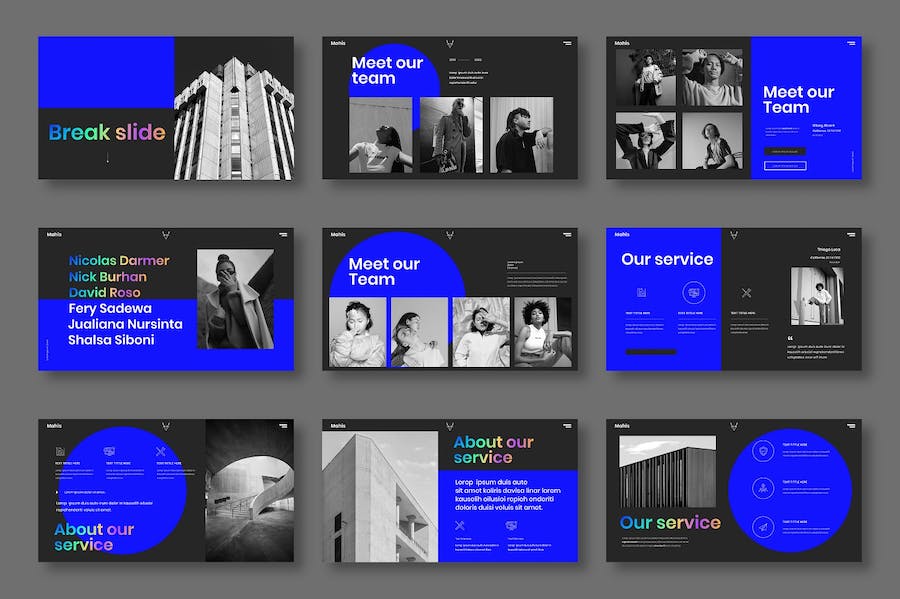 商务业务融资营销推广Keynote模板 - 顶尖PPT