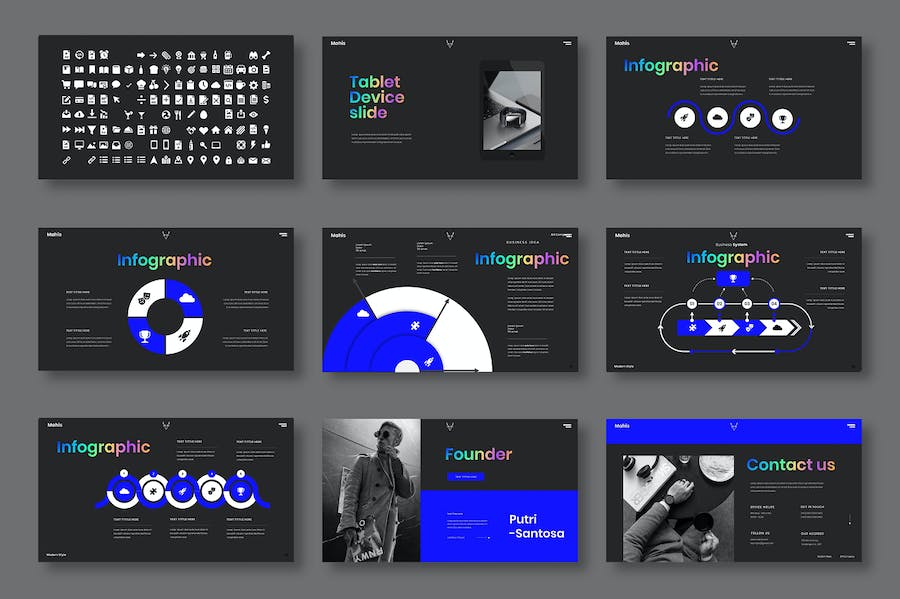 商务业务融资营销推广Keynote模板 - 顶尖PPT