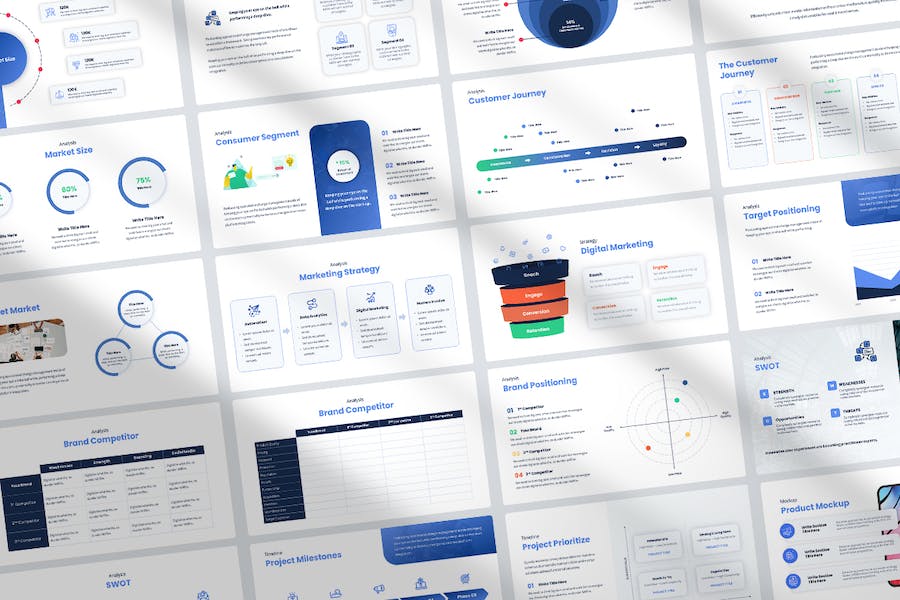 国外商业工作总结计划年终项目工作汇报PPT模板 - 顶尖PPT