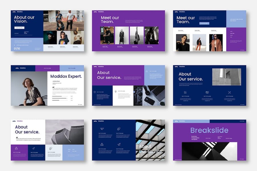 高端商务风格PPT模板 - 顶尖PPT