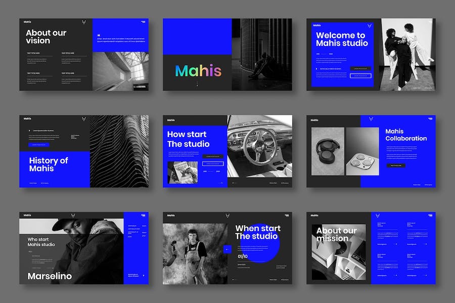 商务业务融资营销推广Keynote模板 - 顶尖PPT