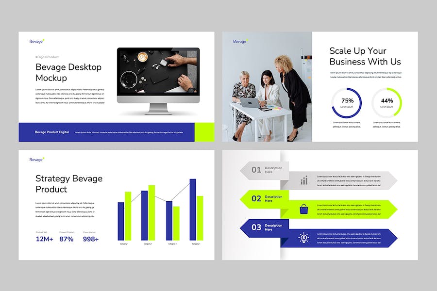 商务市场营销keynote模板 - 顶尖PPT