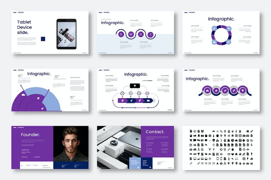 高端商务风格PPT模板 - 顶尖PPT