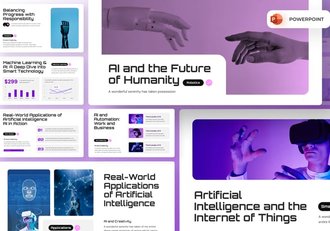 人工智能 主题PPT模板 - 顶尖PPT