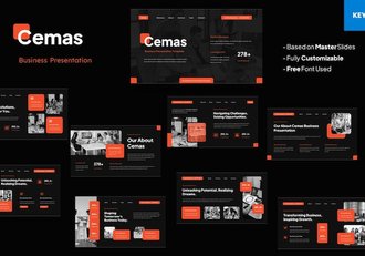 商务企业合作方案展示Keynote模板 - 顶尖PPT