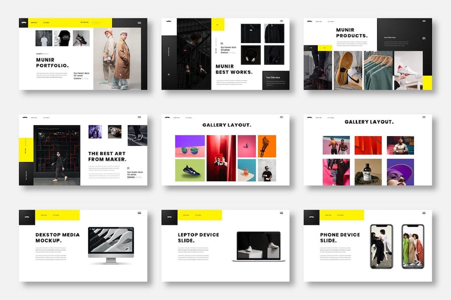 现代商务企业形象展示PPT模板 - 顶尖PPT