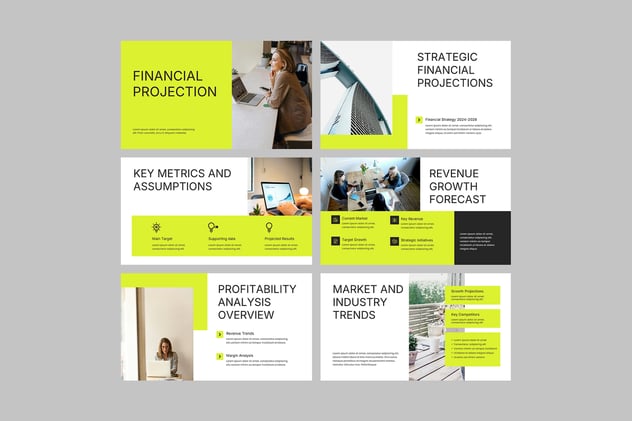 财务预测分析规划PPT模板 - 顶尖PPT