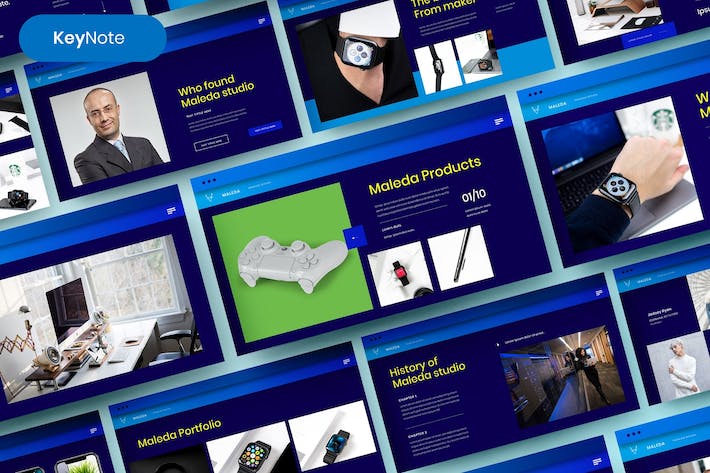 商务业务融资计划方案Keynote模板 - 顶尖PPT