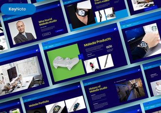 商务业务融资计划方案Keynote模板 - 顶尖PPT