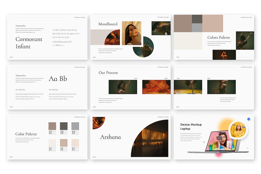 品牌指南规范设计展示Keynote模板 - 顶尖PPT