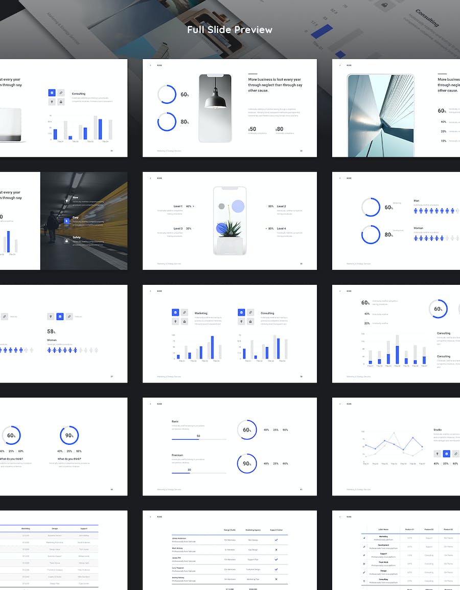 品牌营销策划战略商务主题PPT模板 - 顶尖PPT