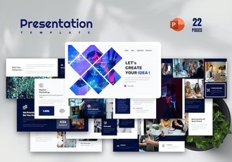 商业合作展示多用途PPT模板 - 顶尖PPT