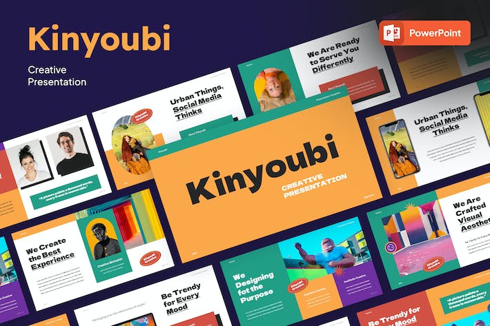 多彩创意贴纸幻灯片PPT模板 - 顶尖PPT