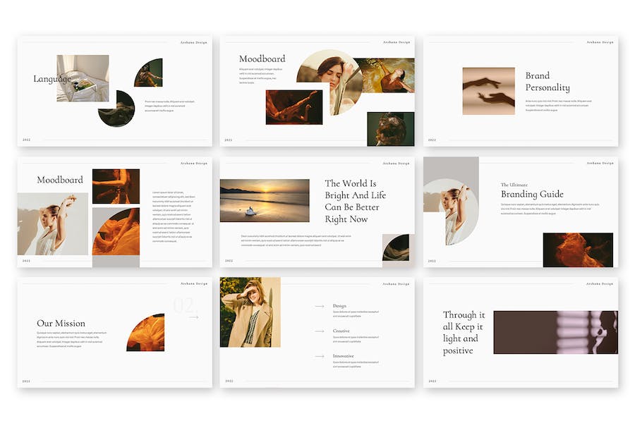 品牌指南规范设计展示Keynote模板 - 顶尖PPT