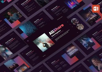 活动组织讲述展示管理运营推广PPT模板 - 顶尖PPT