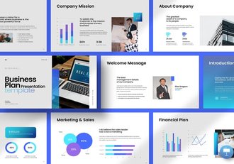 商业计划书创业融资方案Keynote模板 - 顶尖PPT