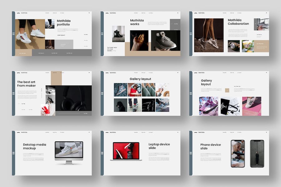 欧美简约商务风格keynote模板 - 顶尖PPT