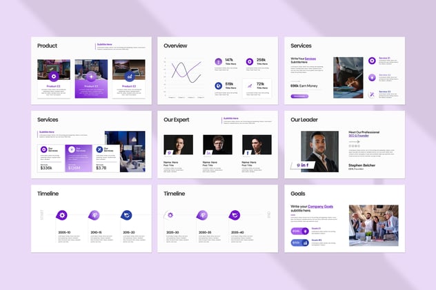 融资计划创业公司展示业模式团队实力keynote模板 - 顶尖PPT