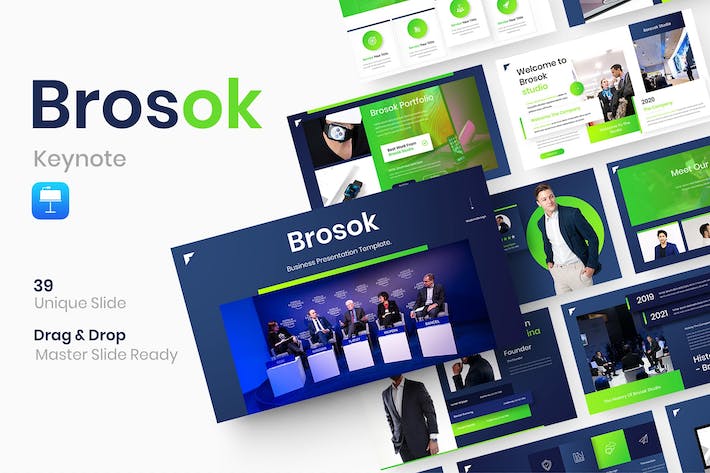 业务推广商业合作keynote模板 - 顶尖PPT