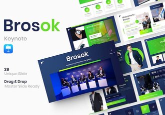 业务推广商业合作keynote模板 - 顶尖PPT