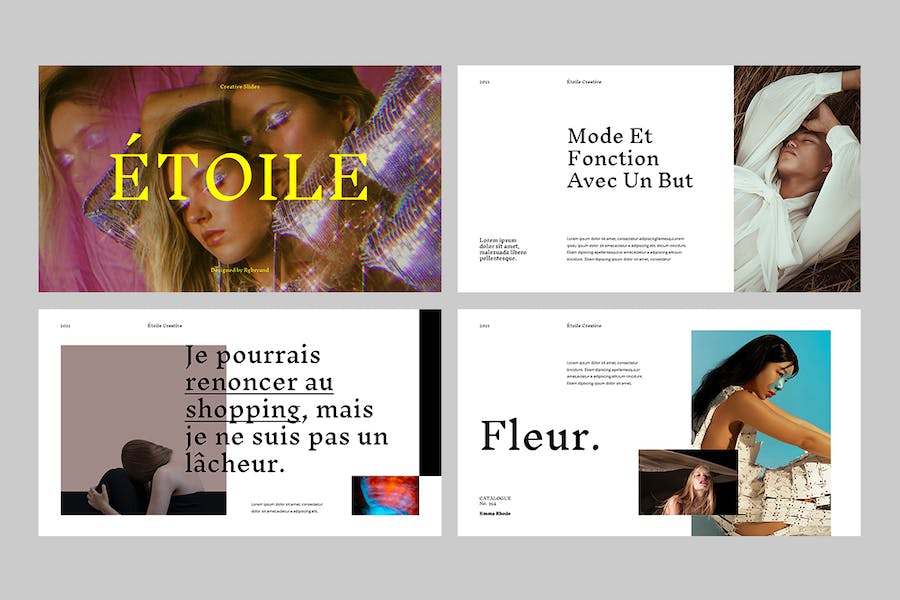 展览策划说明作品展示keynote模板 - 顶尖PPT