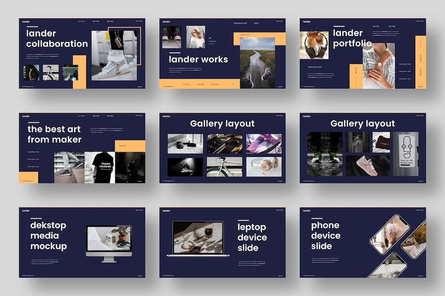 商务多用途PowerPoint模板 - 顶尖PPT