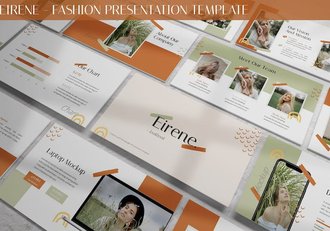 时尚服装穿搭搭配风格展示Keynote模板 - 顶尖PPT