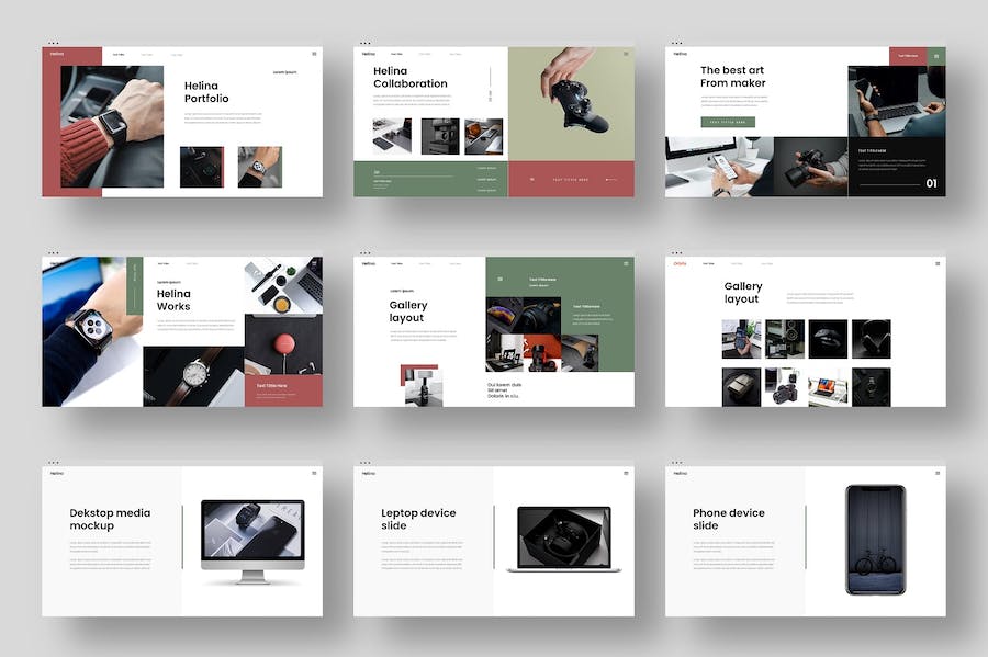 简约风格时尚奢侈品推广方案策划PPT模板 - 顶尖PPT