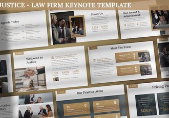 司法律师事务所keynote模板 - 顶尖PPT