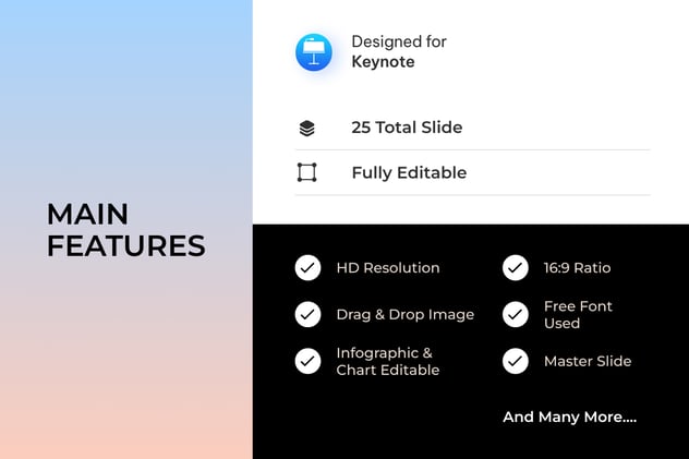 仪表板数据图形展示keynote模板 - 顶尖PPT
