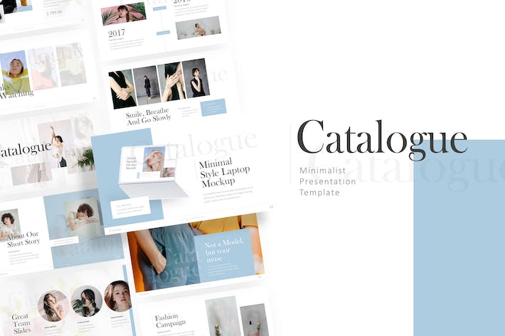 简约风摄影展示活动营销策划通用PPT模板 - 顶尖PPT