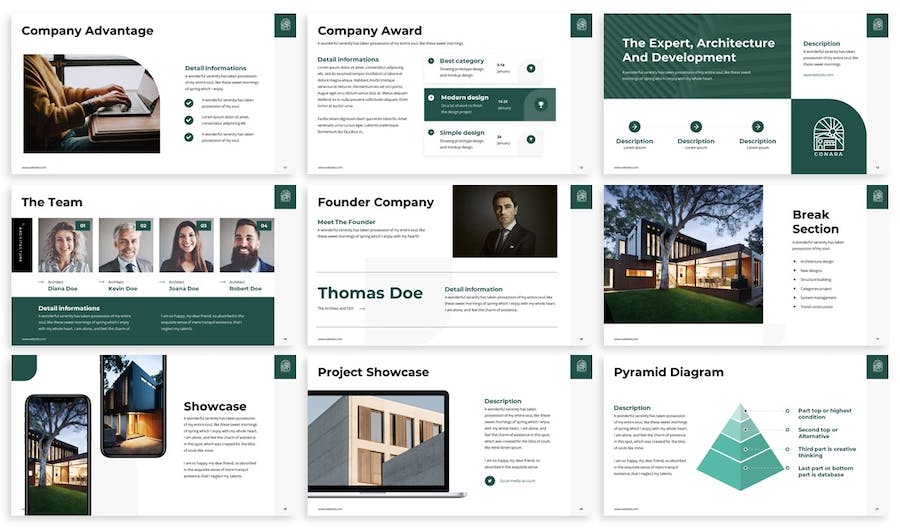 地产开发住宅租售PPT模板 - 顶尖PPT