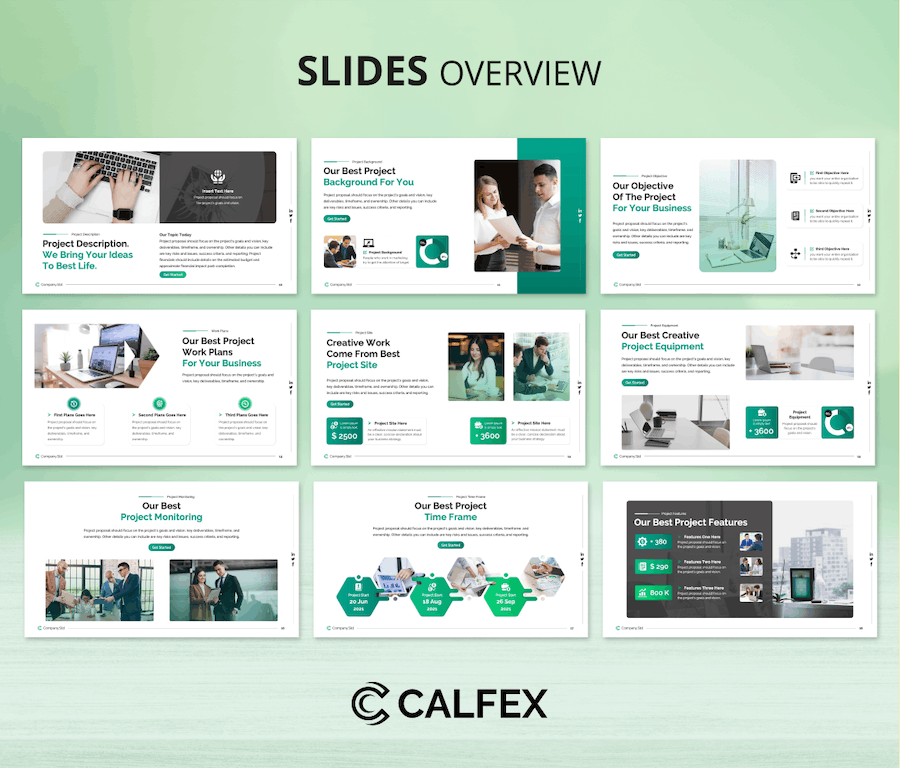 项目提案计划书商务汇报PPT模板 - 顶尖PPT