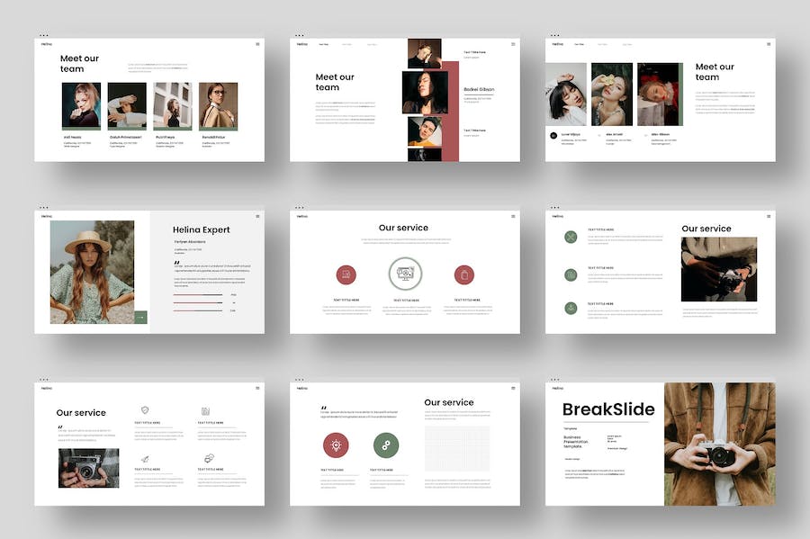 简约风格时尚奢侈品推广方案策划PPT模板 - 顶尖PPT