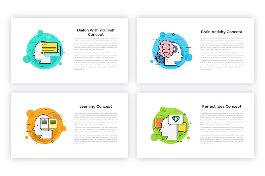 创意动画概念设计展示PPT模板 - 顶尖PPT