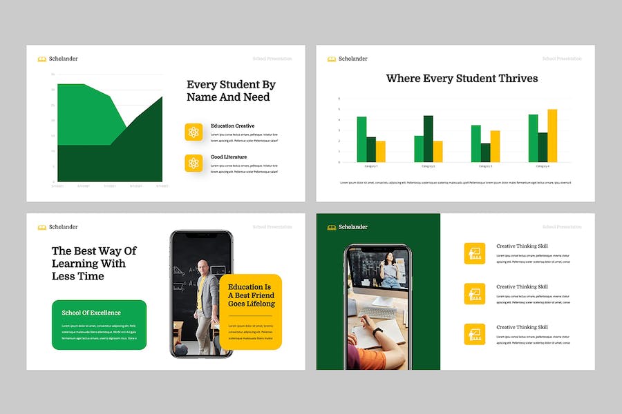 奖学金教育培训课程申请PPT模板 - 顶尖PPT